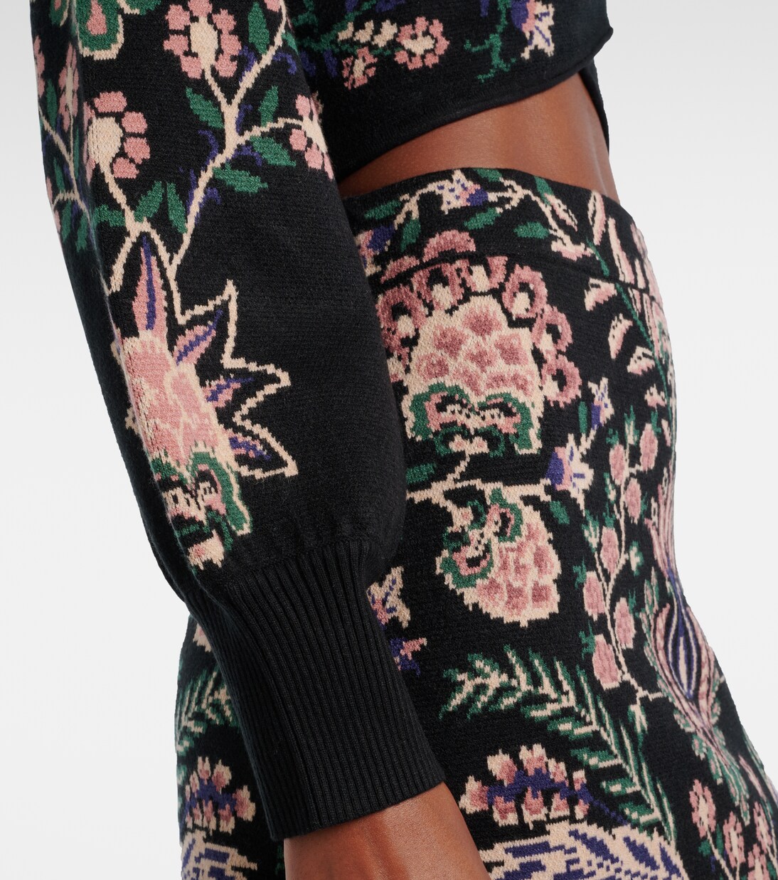 Marvelous Garden knitted wrap top | Farm Rio