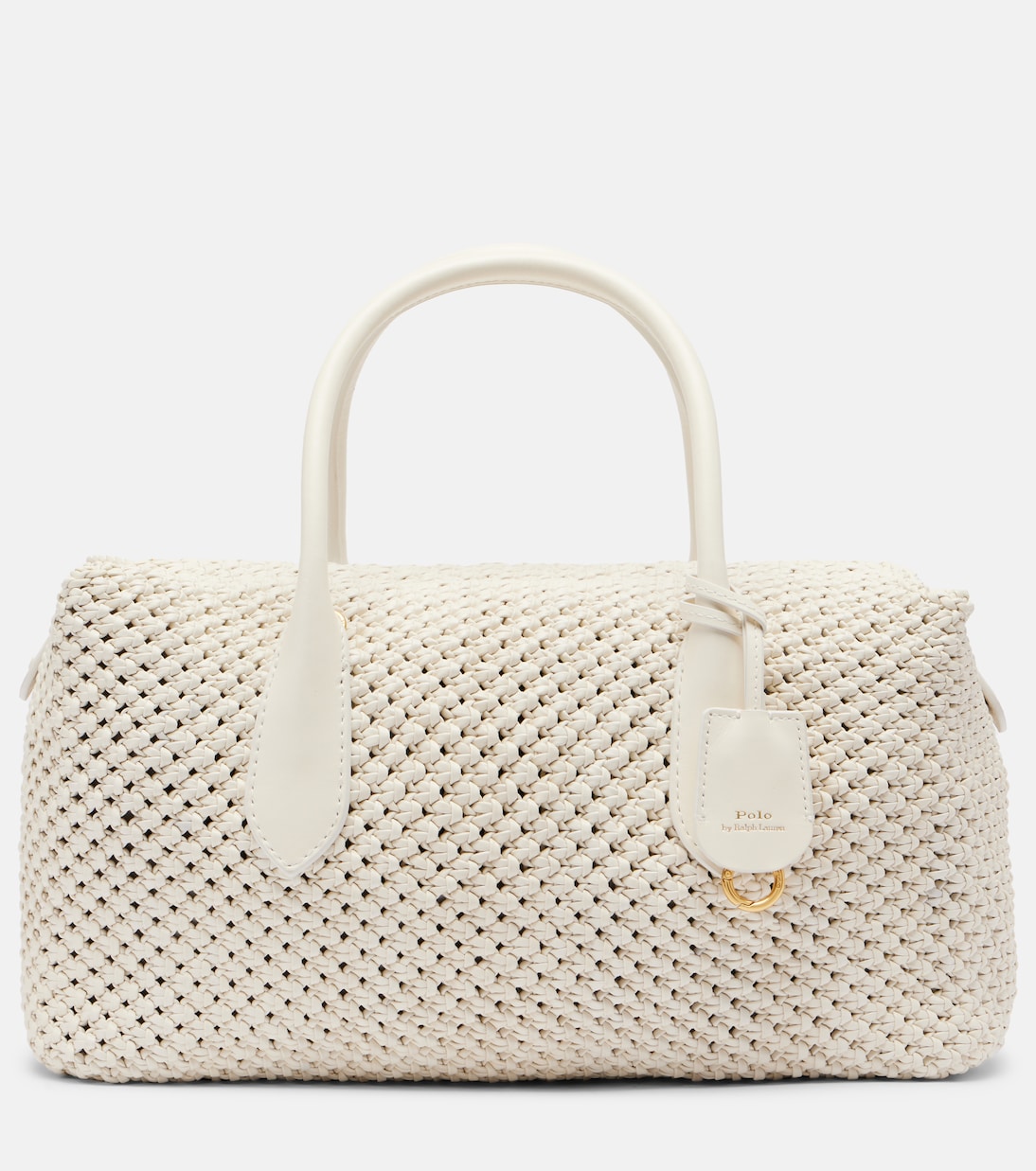 Bellport woven leather tote bag | Polo Ralph Lauren