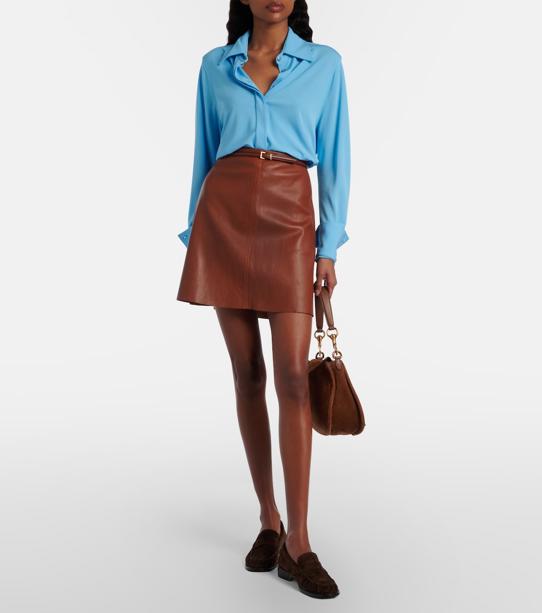 Minifalda Lucie 22 de piel | Stouls