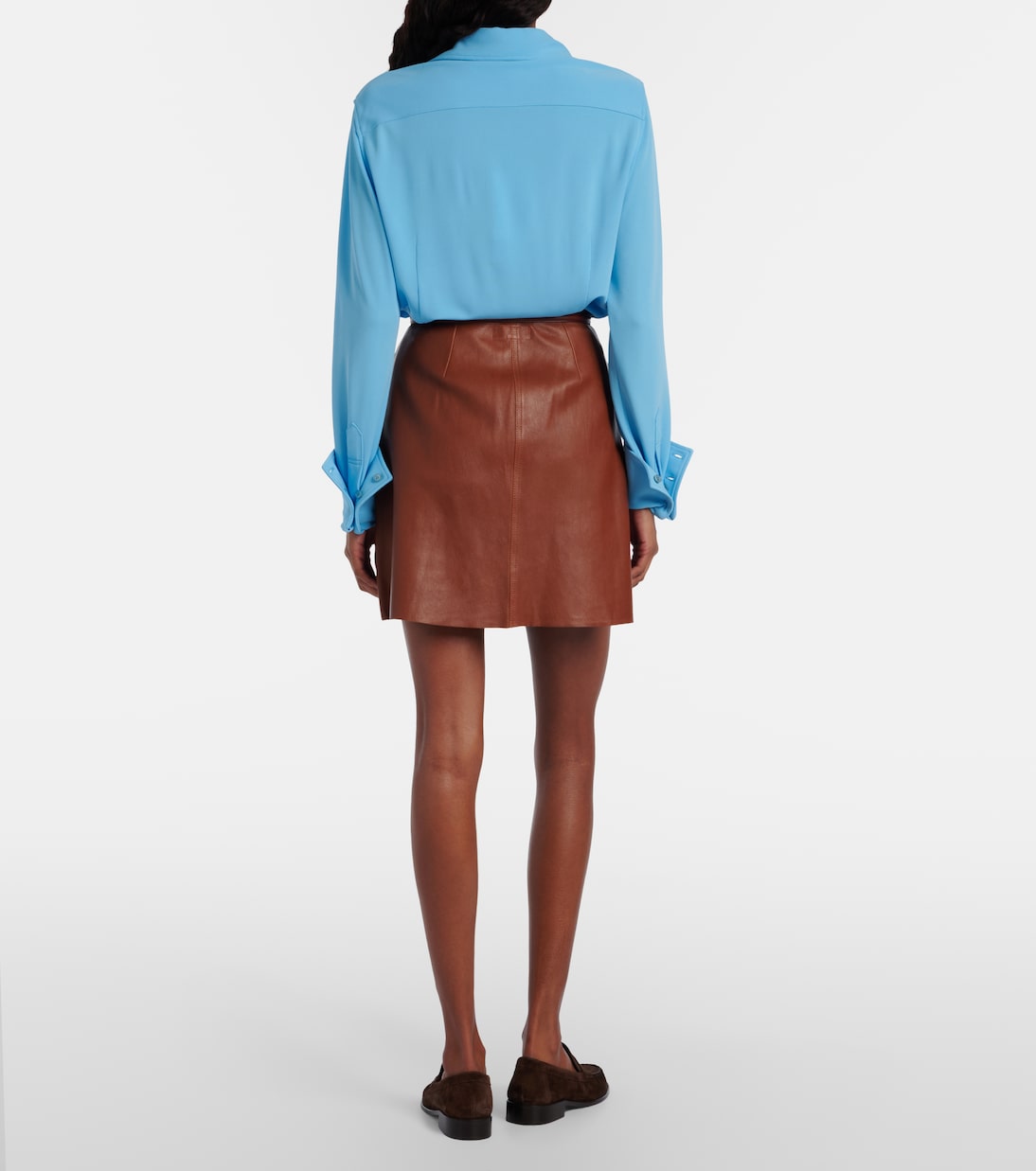 Minifalda Lucie 22 de piel | Stouls