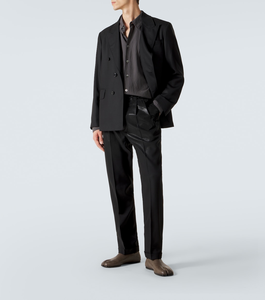 Pantalon droit en laine vierge | Maison Margiela