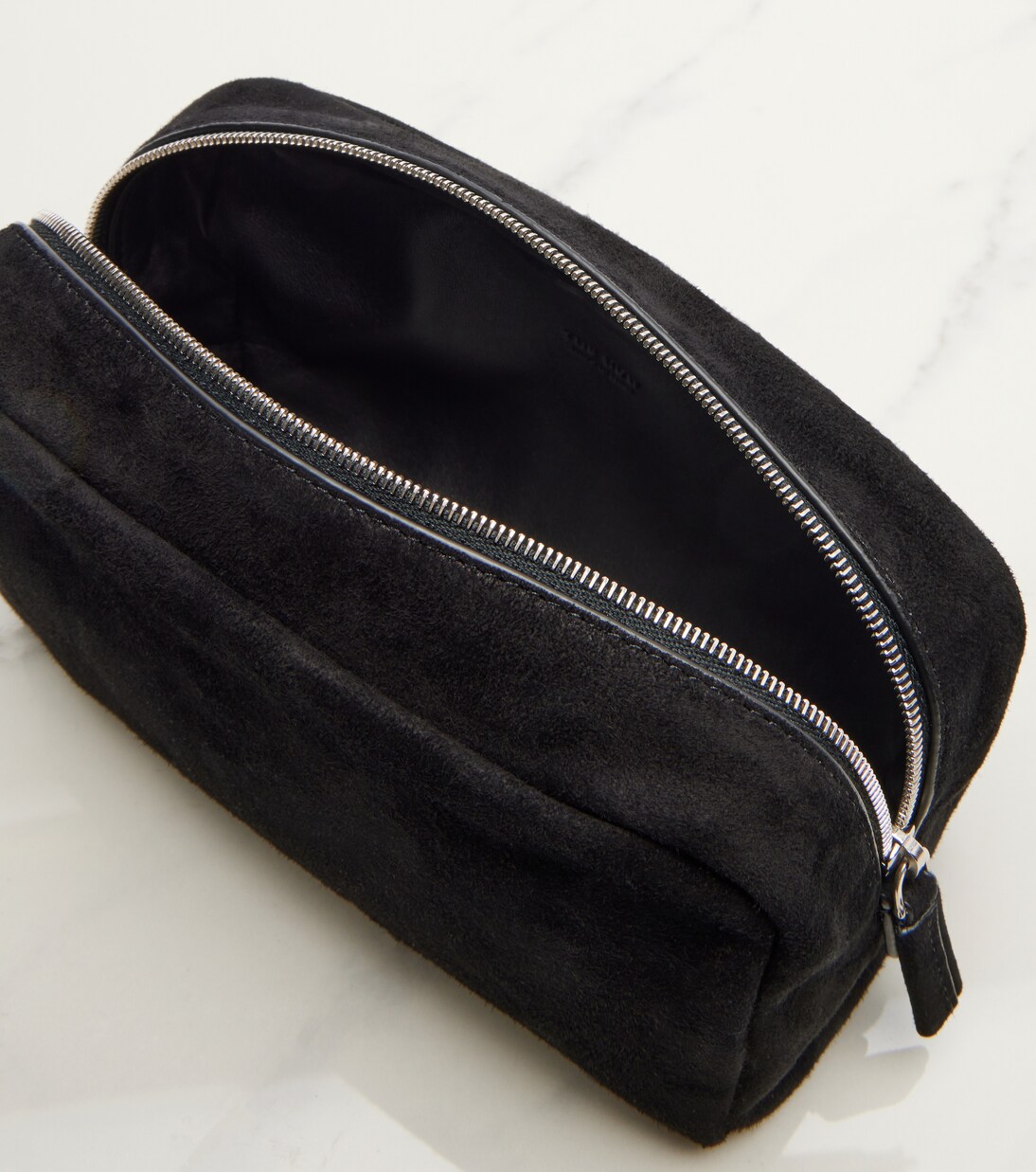 Astra Small suede pouch | The Row