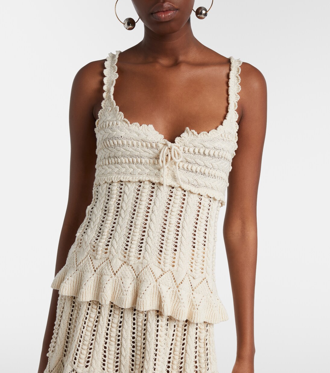 Crochet cotton top | Marant Etoile
