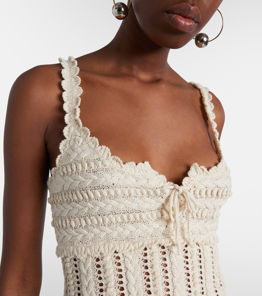 Crochet cotton top | Marant Etoile
