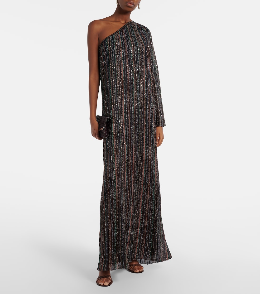 Chevron lamé minidress | Missoni