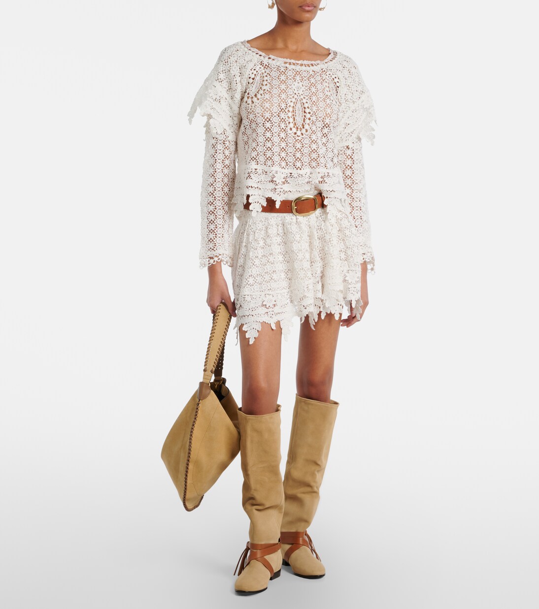 Hyliana cotton lace top | Isabel Marant