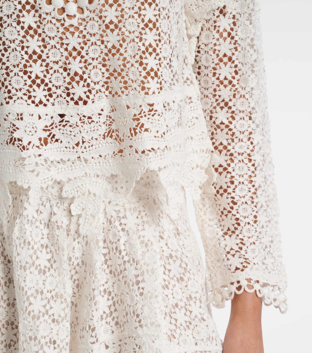 Hyliana cotton lace top | Isabel Marant