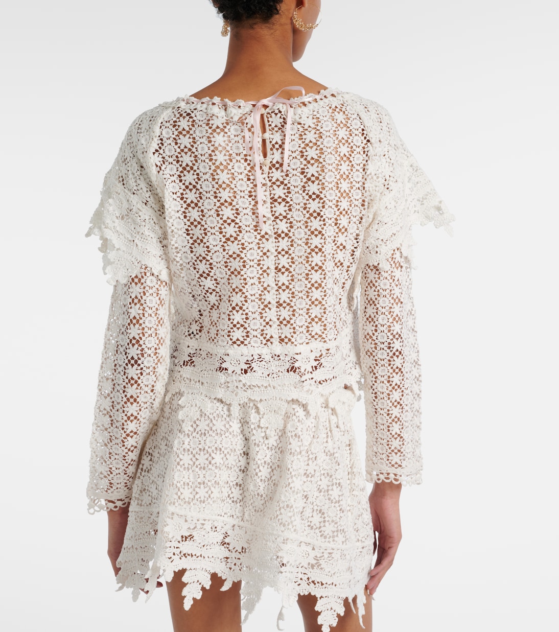 Hyliana cotton lace top | Isabel Marant