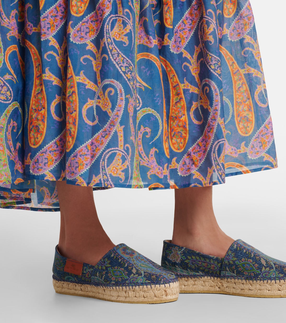 Printed canvas espadrilles | Etro