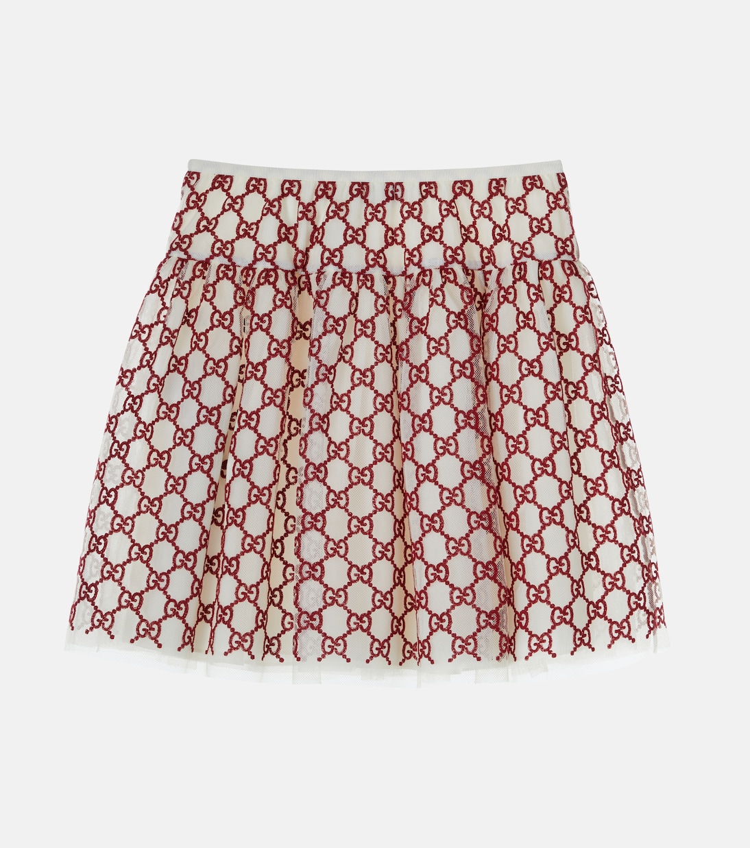 GG embroidered skirt | Gucci Kids
