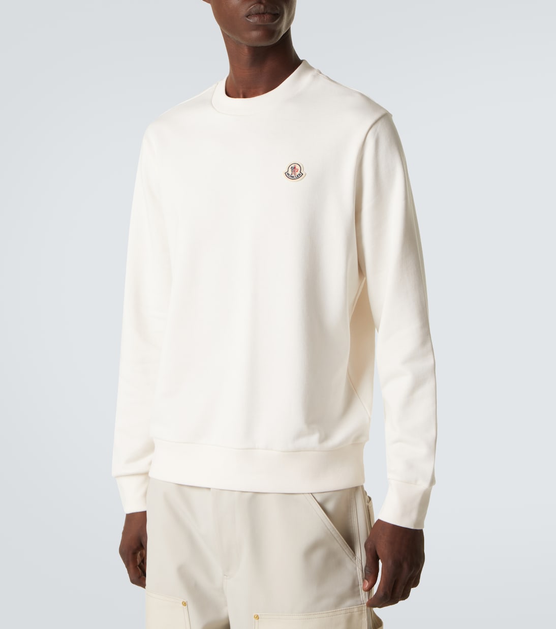 Archivio cotton jersey sweatshirt | Moncler