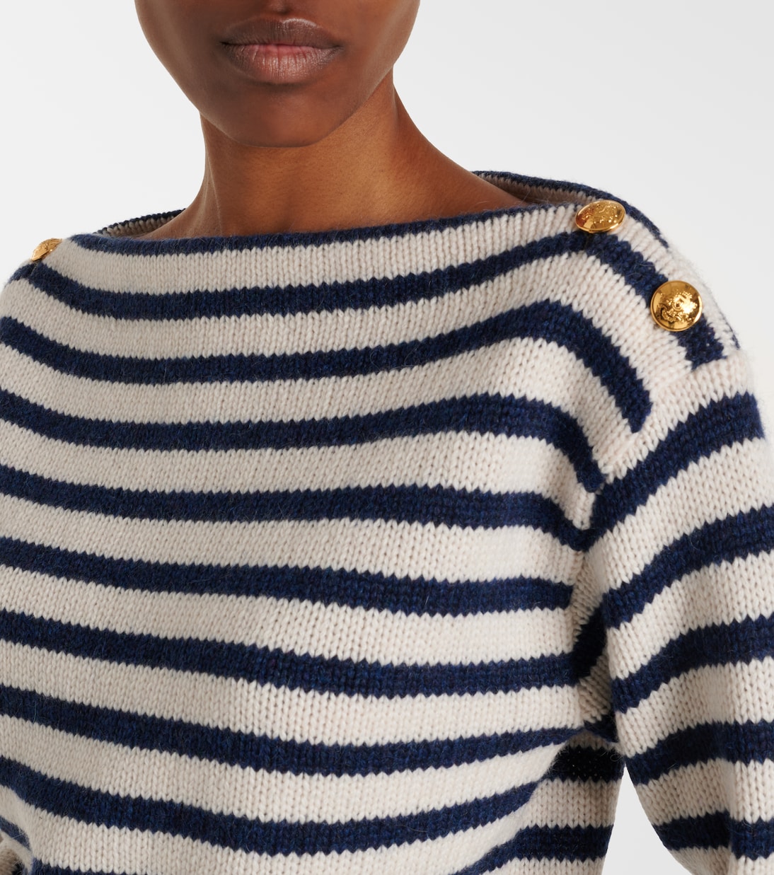 Tandy striped cashmere sweater | Nili Lotan