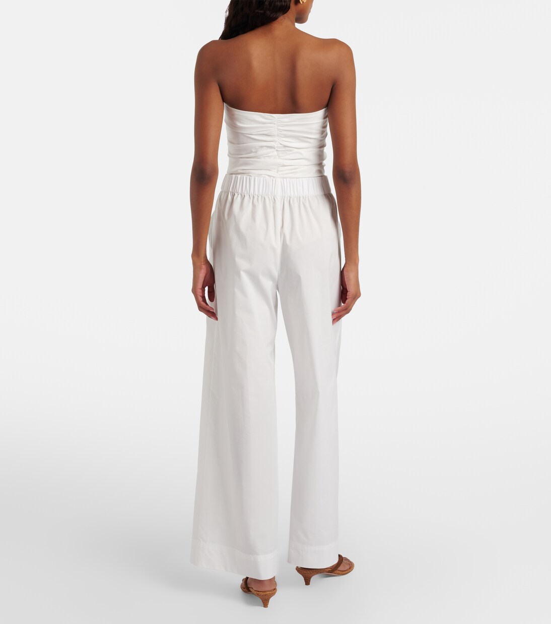 Arden cotton-blend wide-leg pants | Simkhai