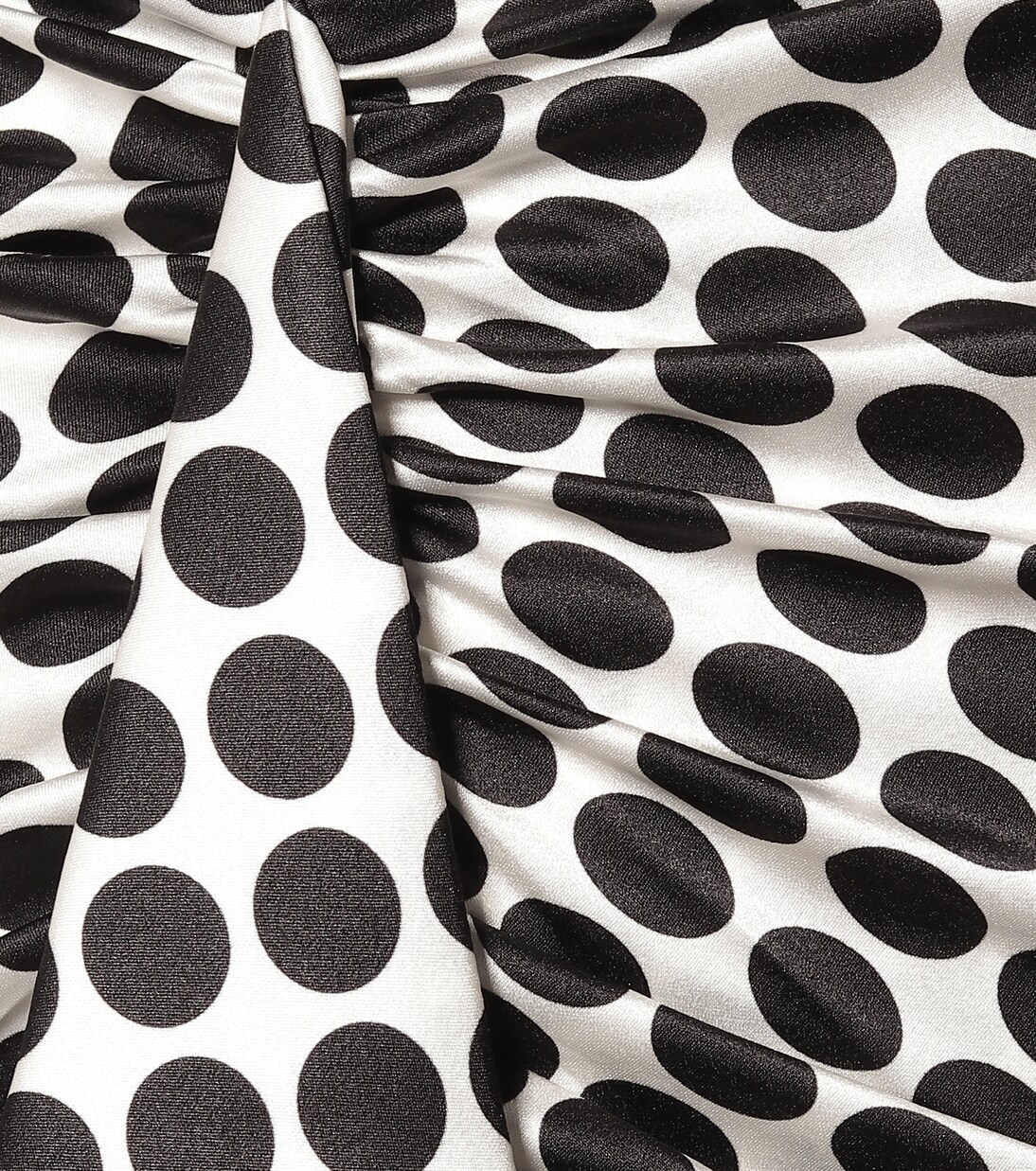 Polka-dot satin minidress | Alexandre Vauthier