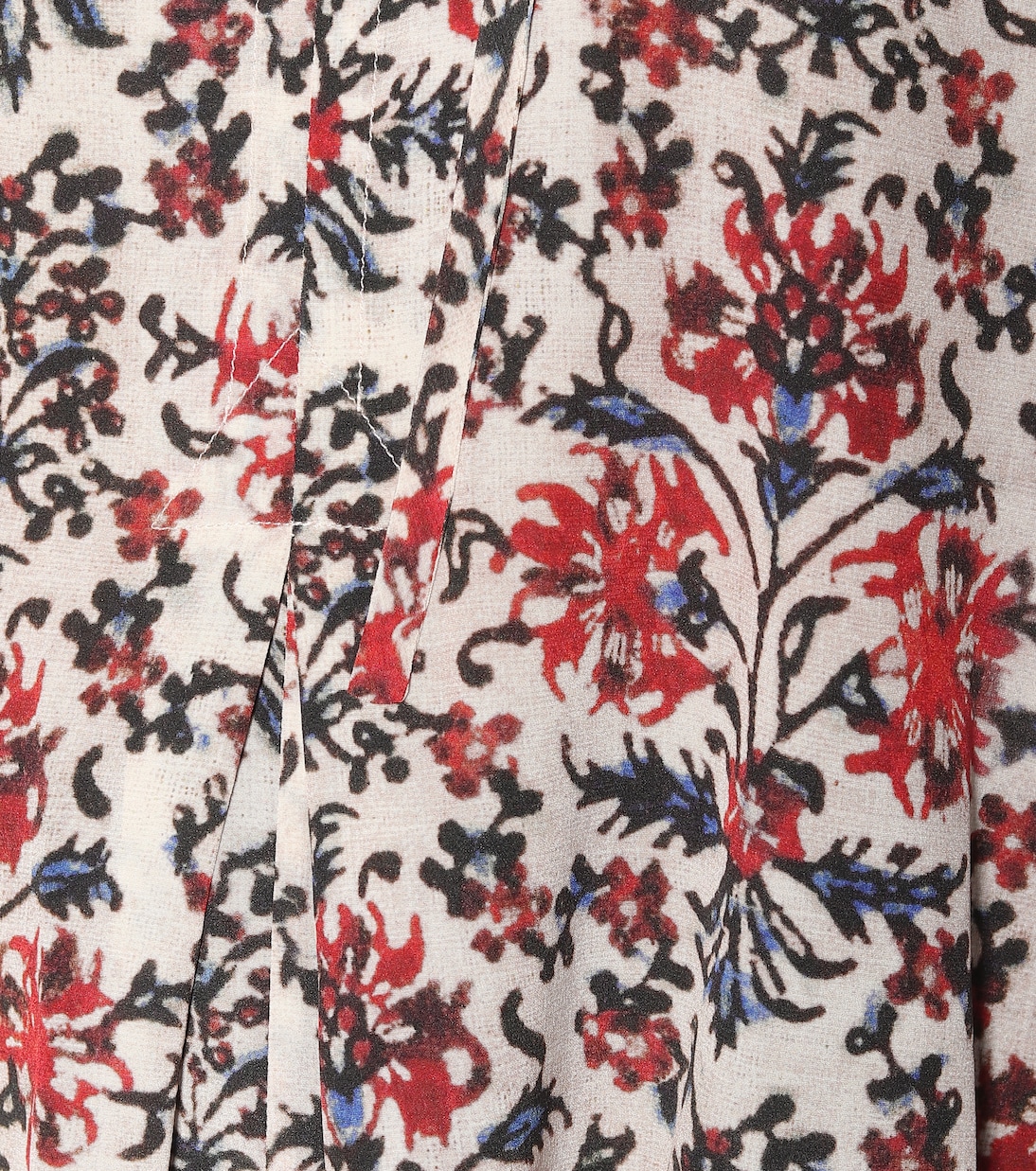 Blouse Amba imprimée en soie mélangée | Isabel Marant