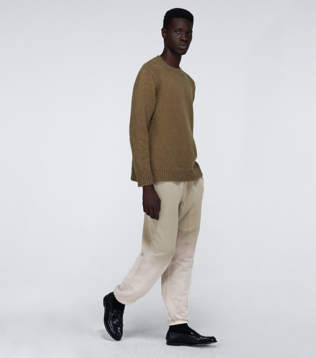 Cotton jersey sweatpants | Les Tien