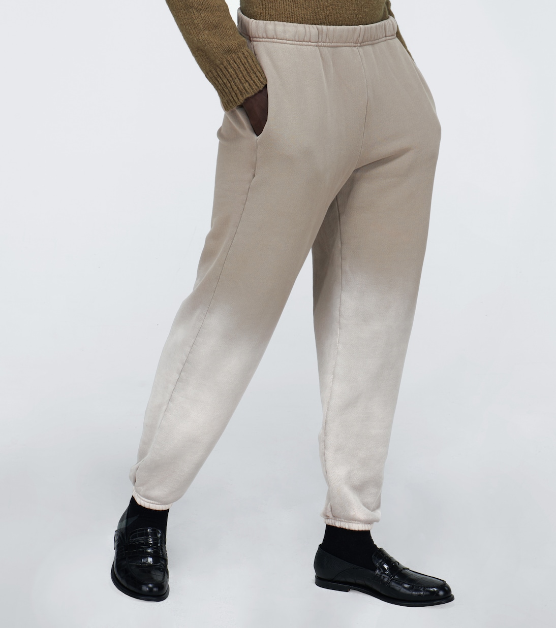 Cotton jersey sweatpants | Les Tien