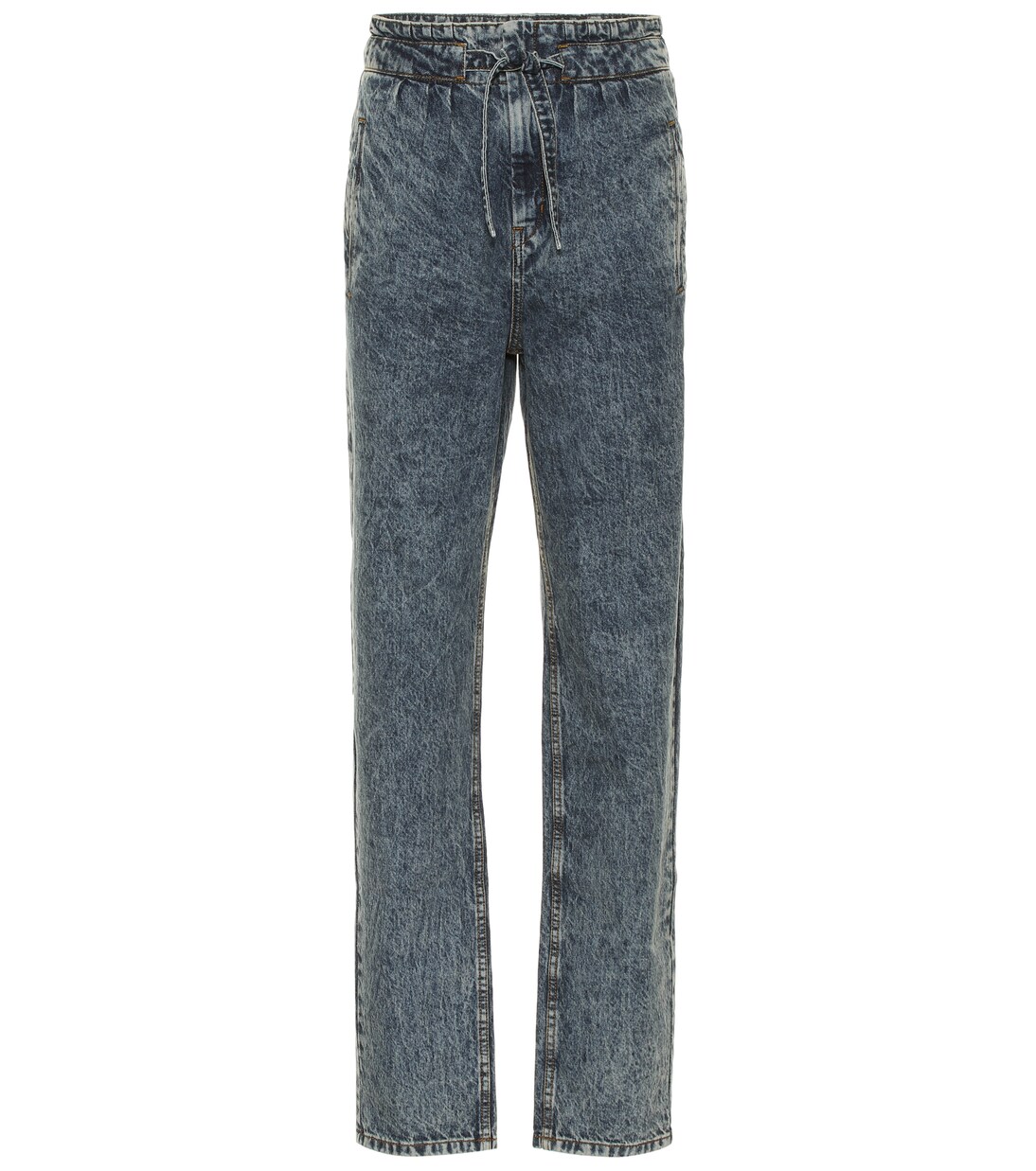 Jeans rectos Uduard de tiro alto | Isabel Marant
