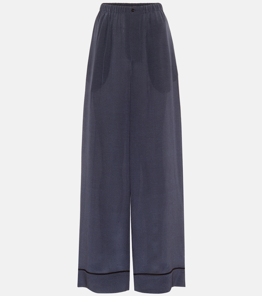 Pantalon de pyjama en soie à pois | Fendi