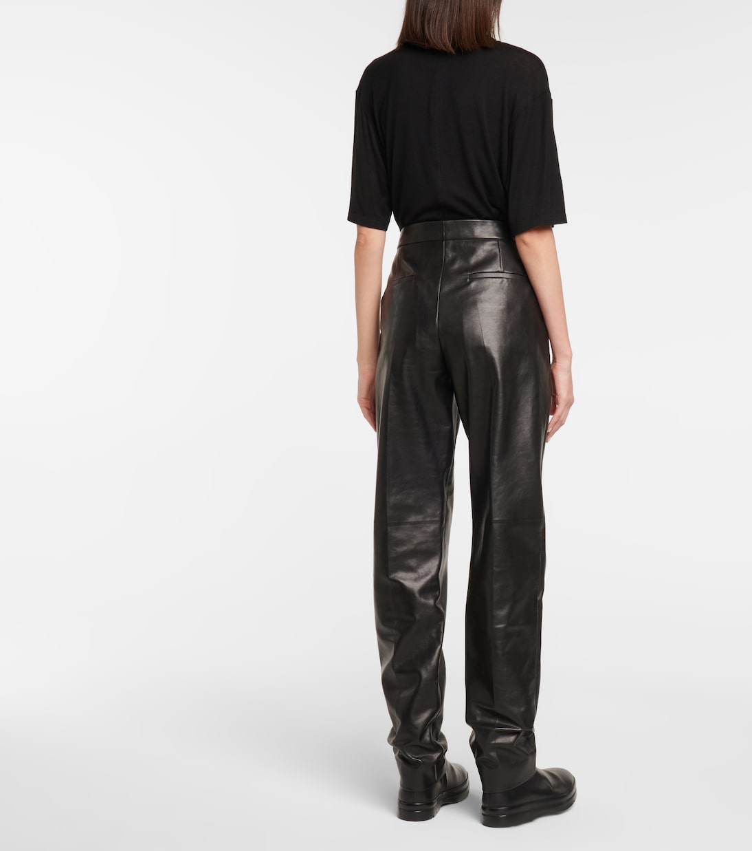 Hose Becker aus Leder | The Row