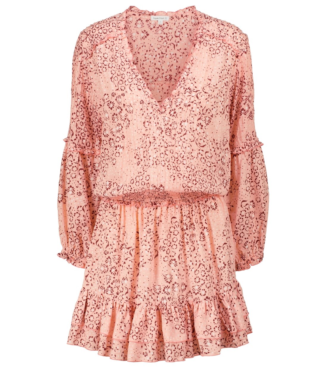 Vestido corto Ilona floral | Poupette St Barth