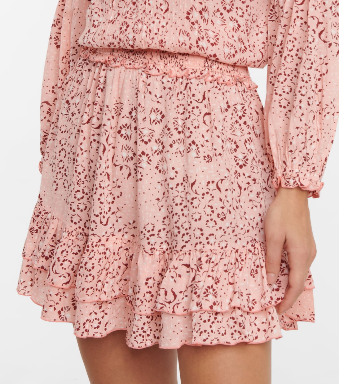 Vestido corto Ilona floral | Poupette St Barth