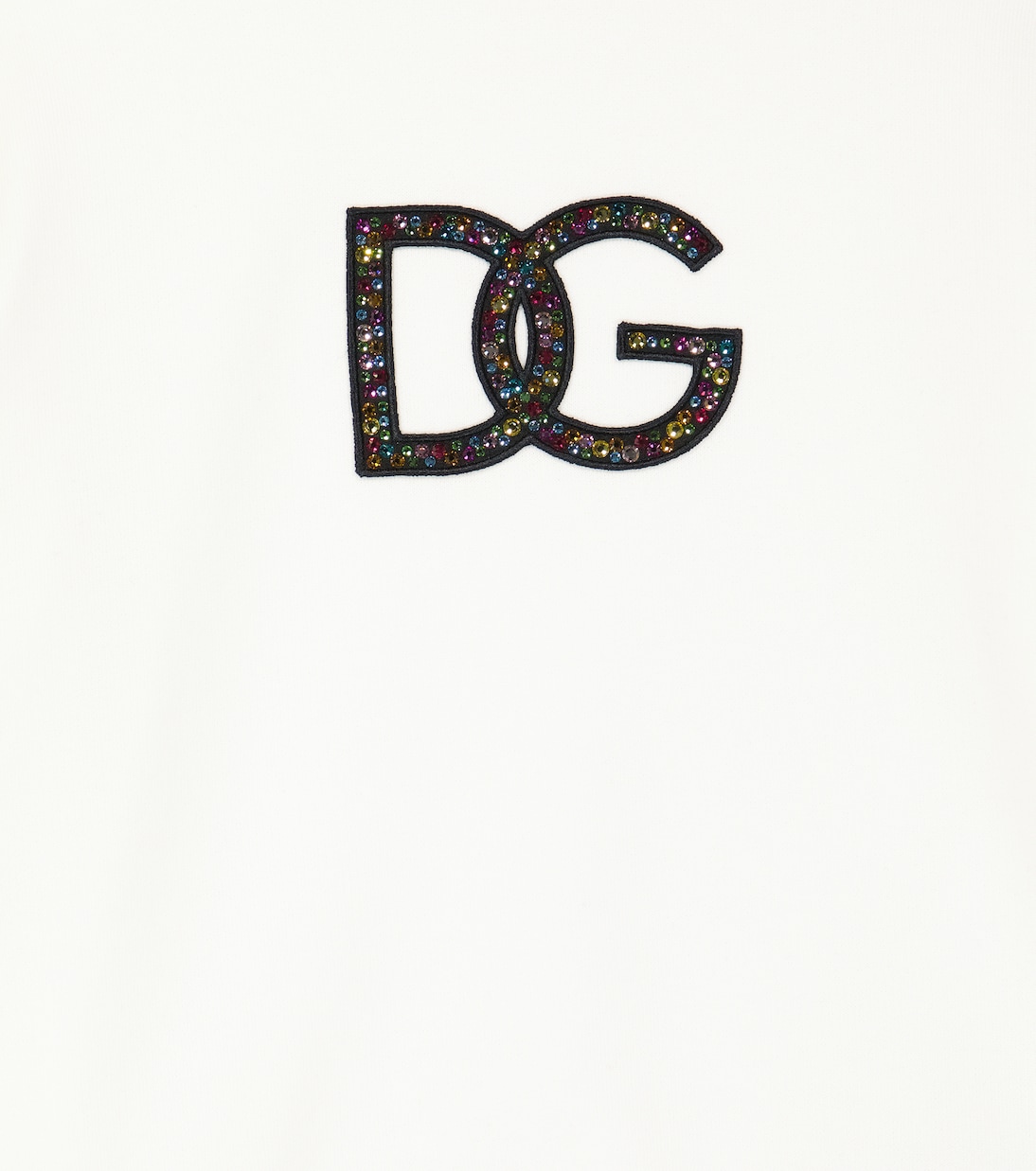 Sudadera de algodón adornada | Dolce&Gabbana Kids