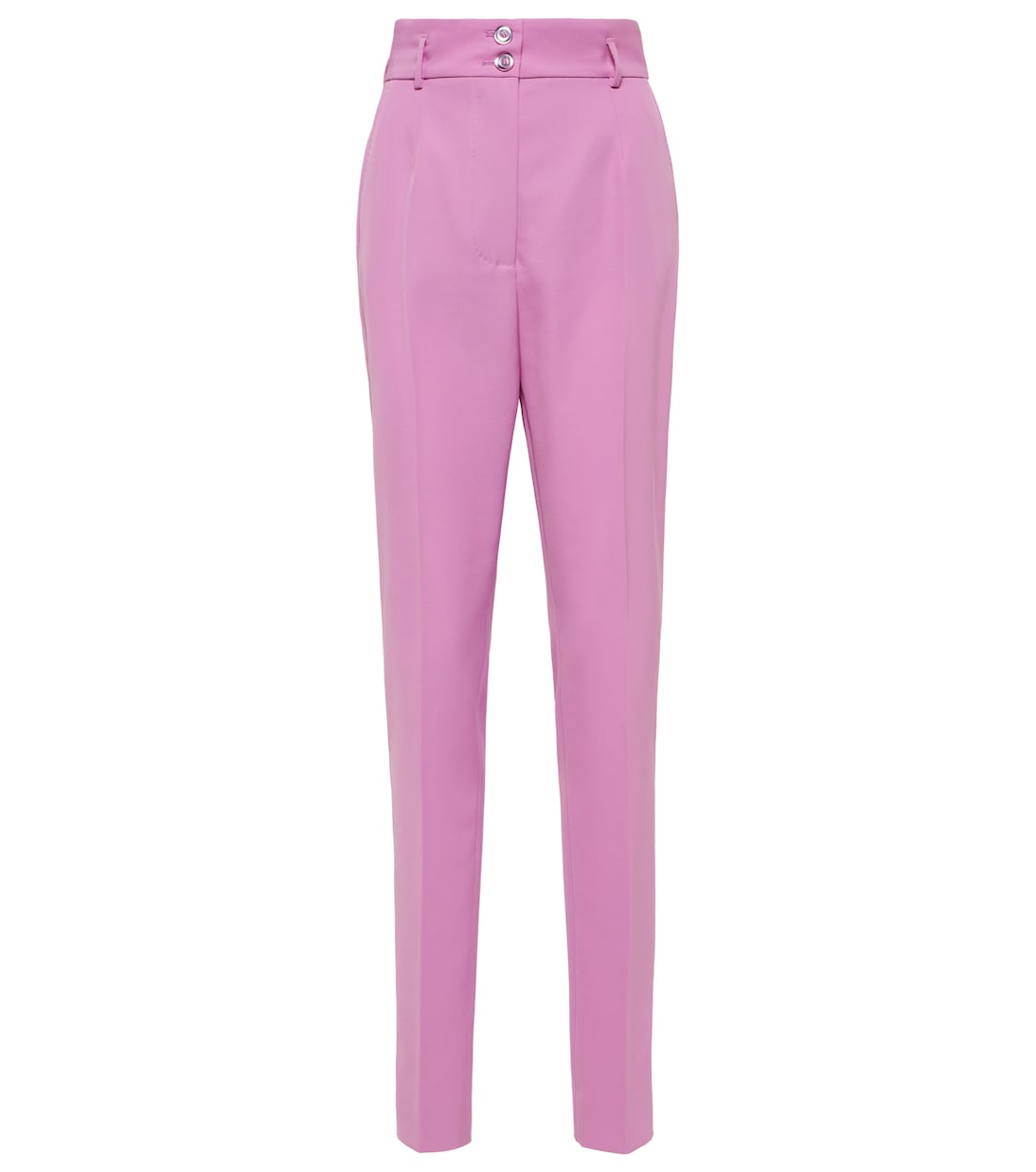 Pantaloni in twill tecnico a vita alta | Dolce&Gabbana