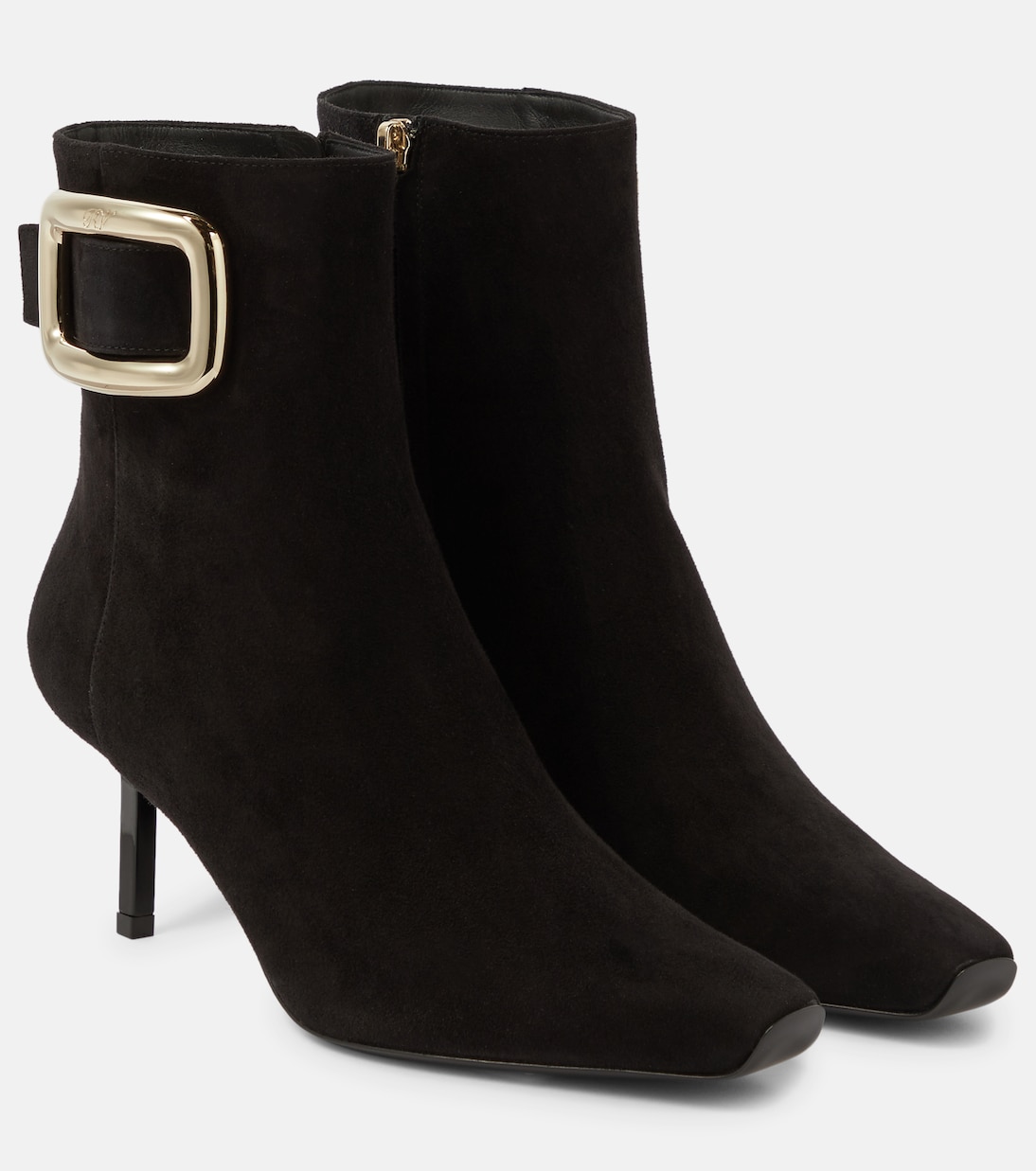 Viv' Choc 65 suede ankle boots | Roger Vivier