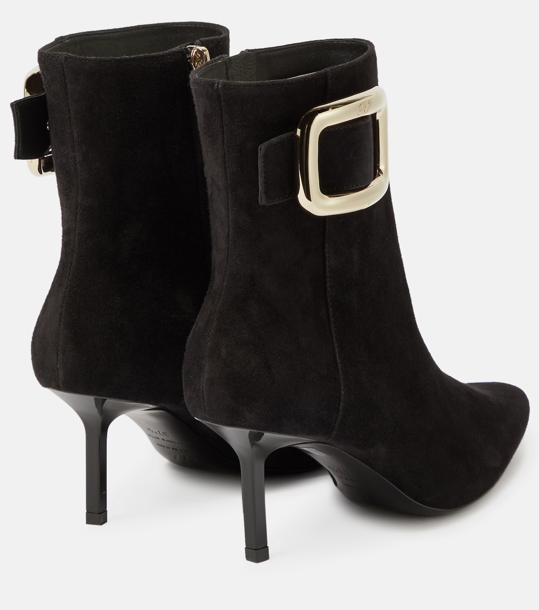 Viv' Choc 65 suede ankle boots | Roger Vivier