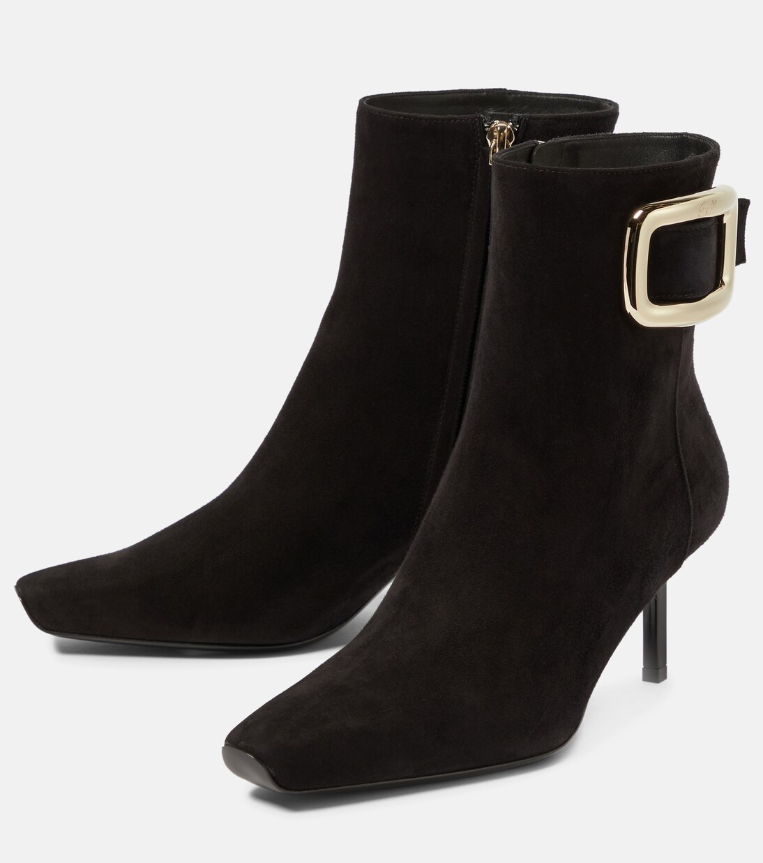 Viv' Choc 65 suede ankle boots | Roger Vivier
