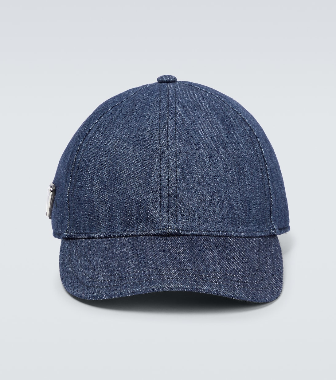 Gorra en denim de algodón | Prada