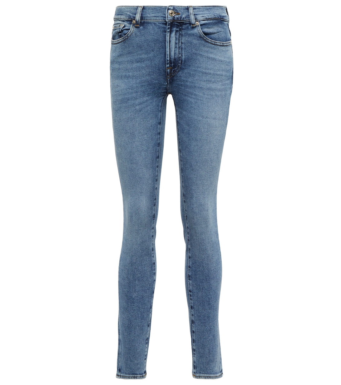Roxanne mid-rise skinny jeans | 7 For All Mankind