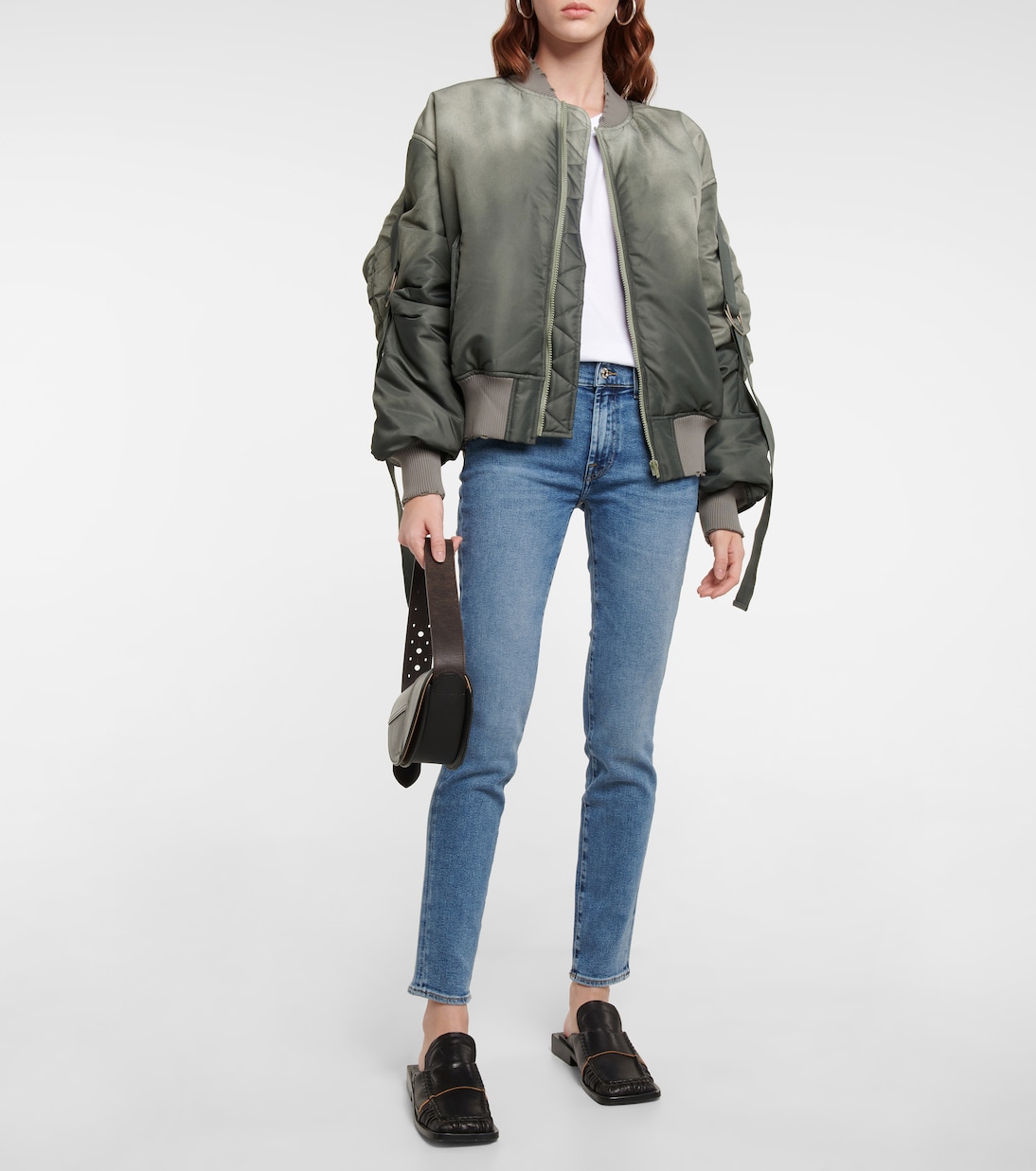 Roxanne mid-rise skinny jeans | 7 For All Mankind