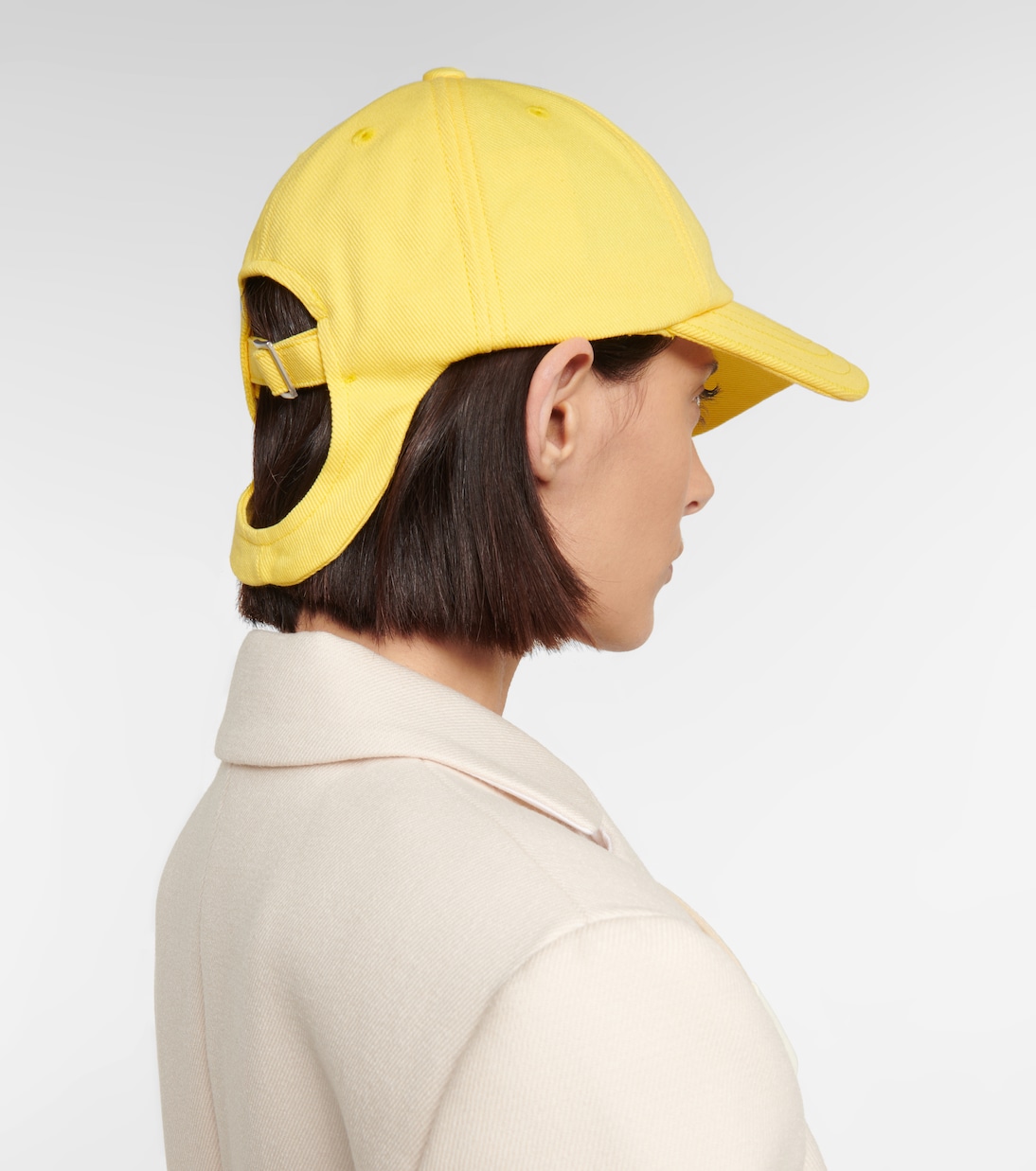 قبعة كاب بيسبول من التويل La Casquette Rond | Jacquemus