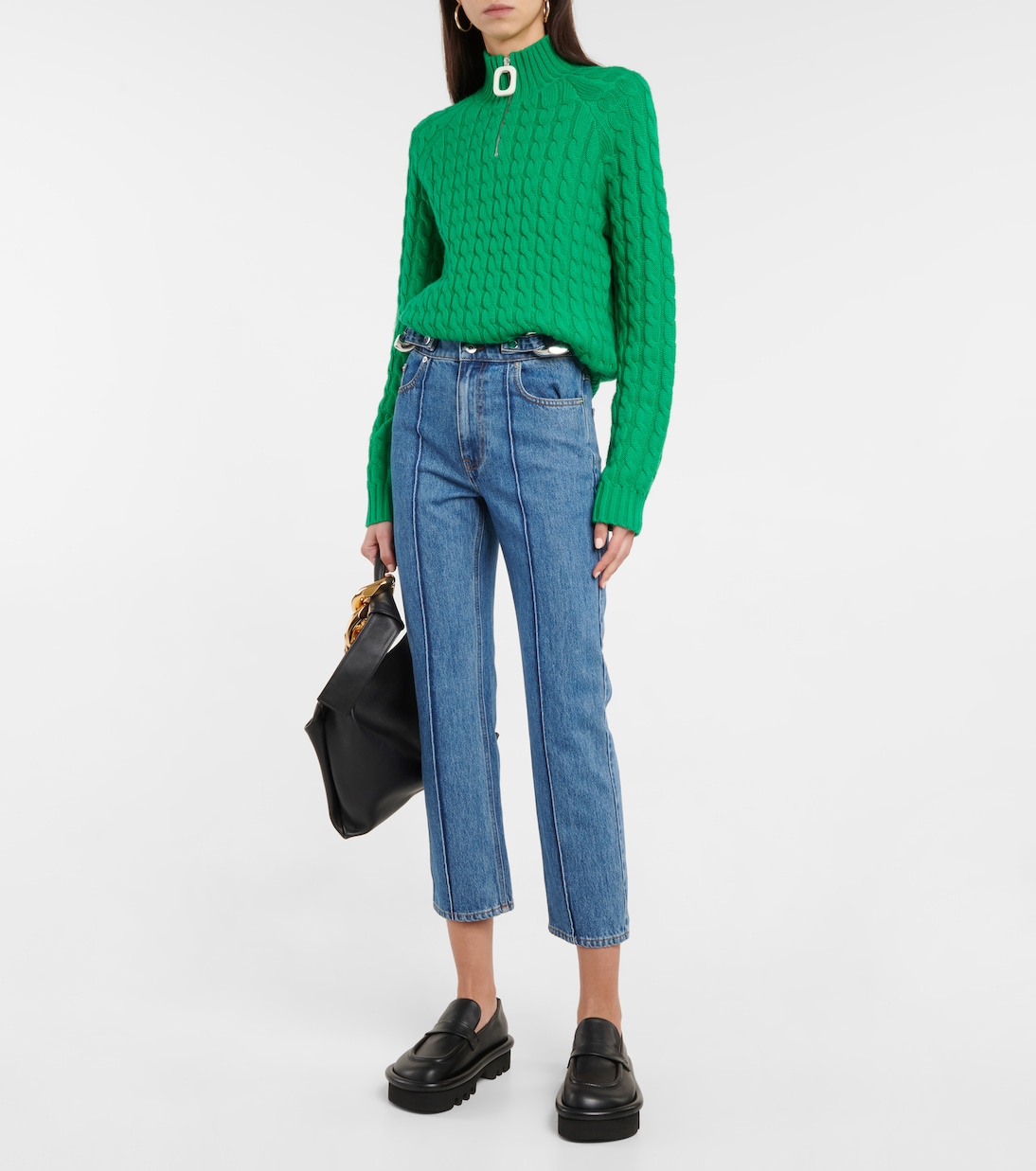 Bumper leather platform loafers | JW Anderson