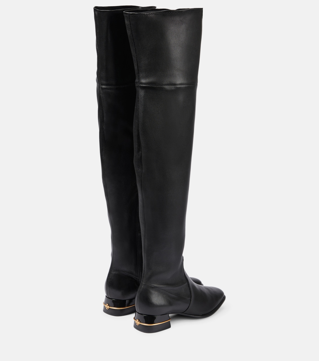 Botas mosqueteras de piel | Tory Burch