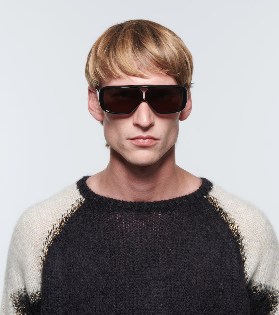 Rectangular acetate sunglasses | Saint Laurent