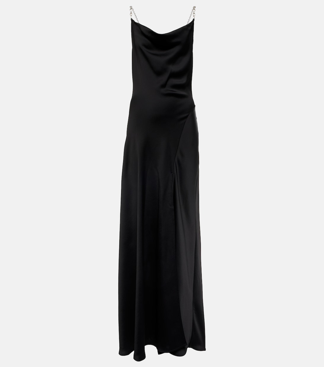Finley embellished satin maxi dress | Simkhai