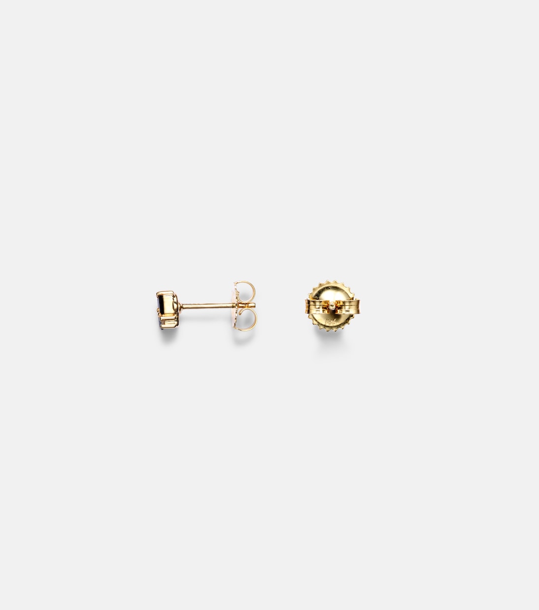 Boucles d’oreilles Fireworks en or 18 cts, saphirs noirs et diamants | Suzanne Kalan