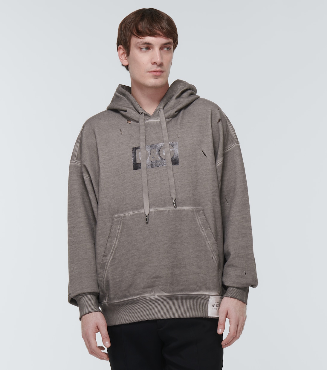 Felpa con cappuccio in jersey di cotone | Dolce&Gabbana