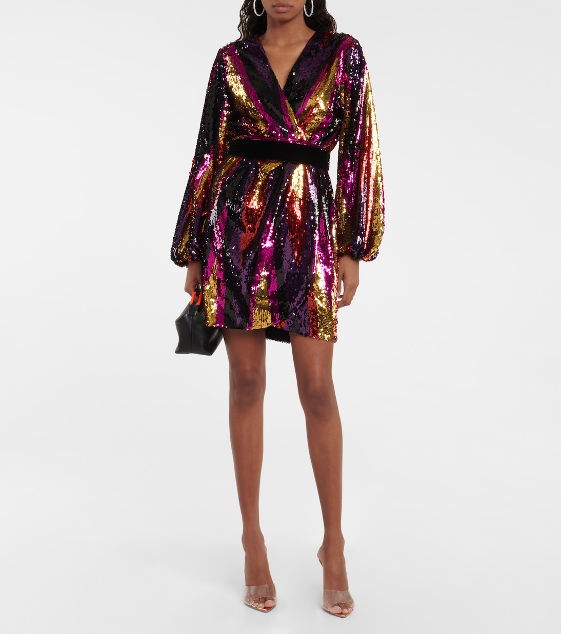 Kaia wrap minidress | Rebecca Vallance