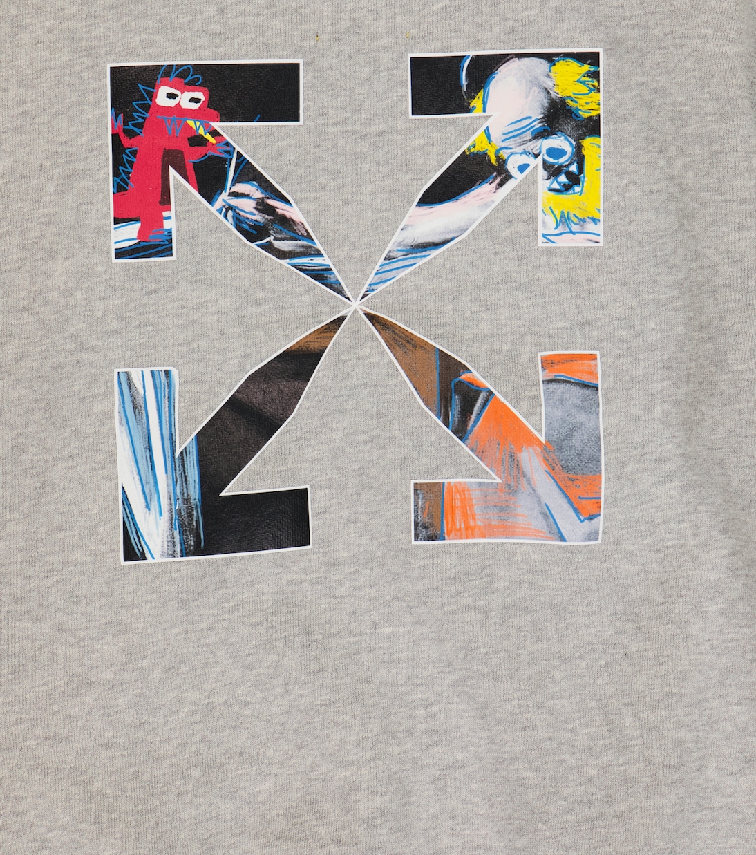 Sudadera de algodón con logo | Off-White Kids
