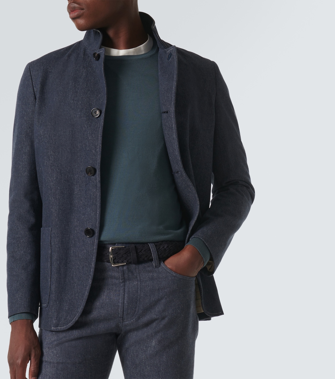Gürtel Alsavel aus Veloursleder | Loro Piana