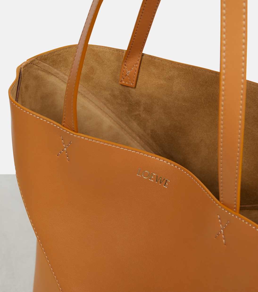 Tote Puzzle Fold Medium aus Leder | Loewe