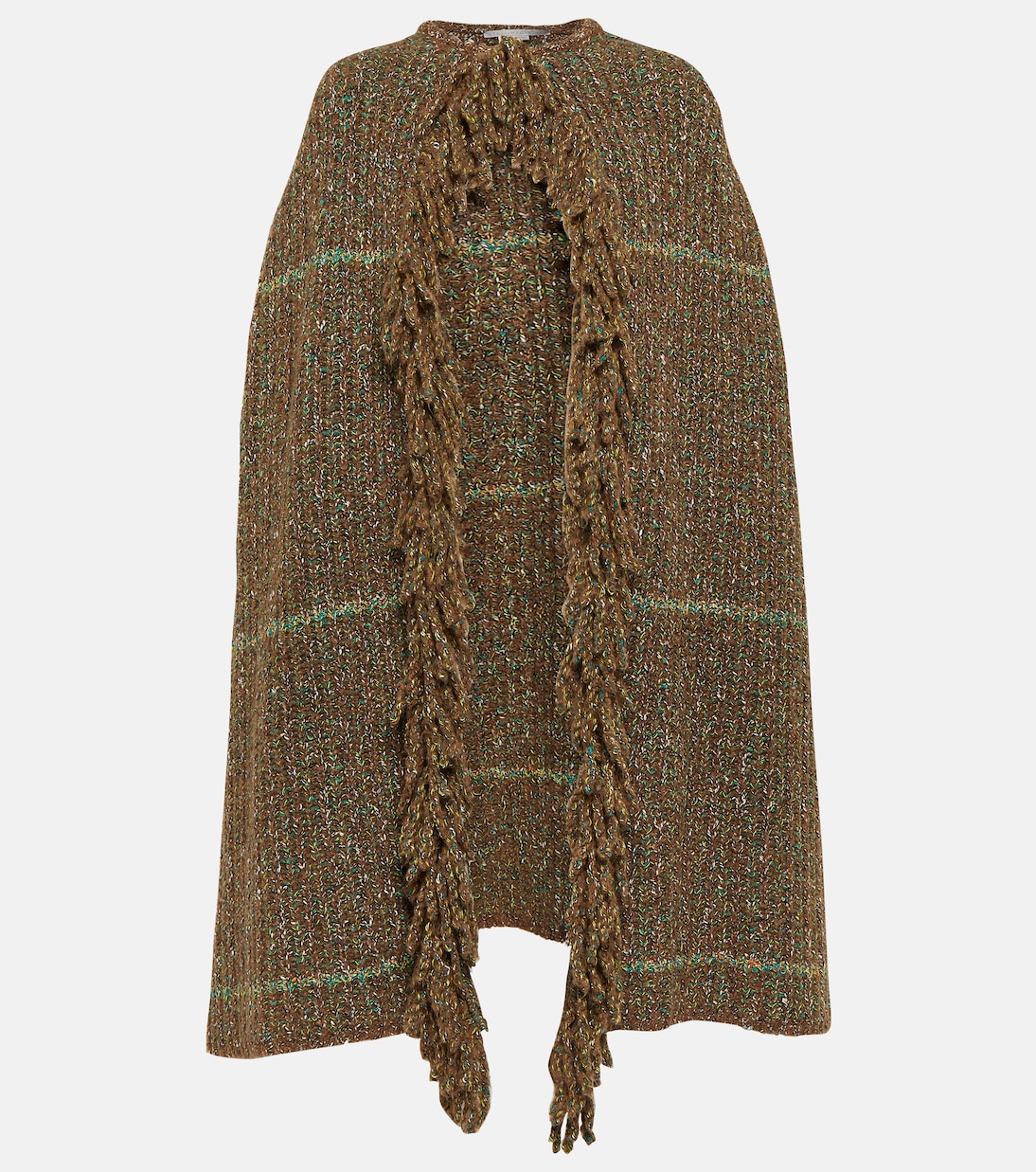 Poncho con frange | Stella McCartney
