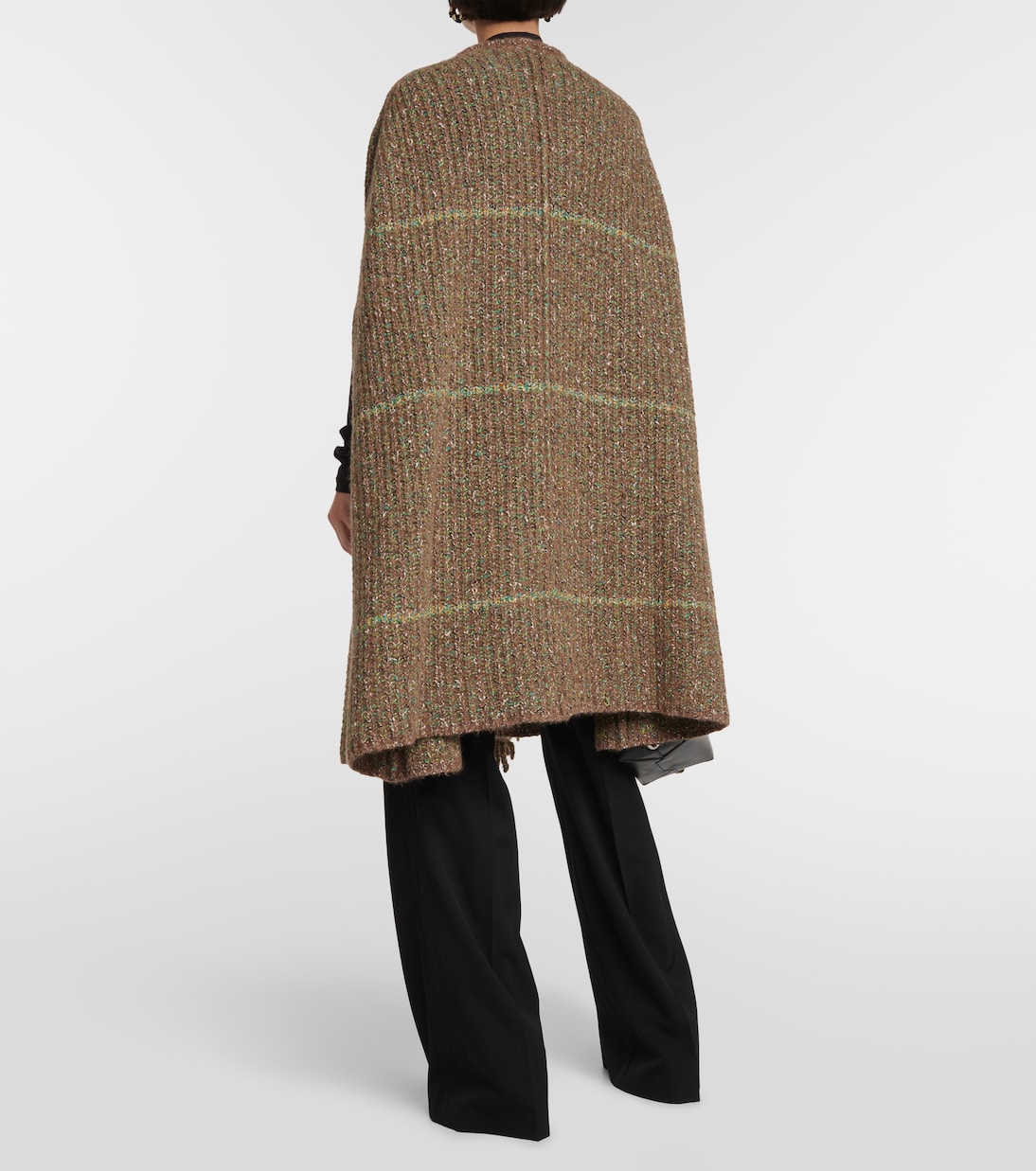 Poncho con frange | Stella McCartney