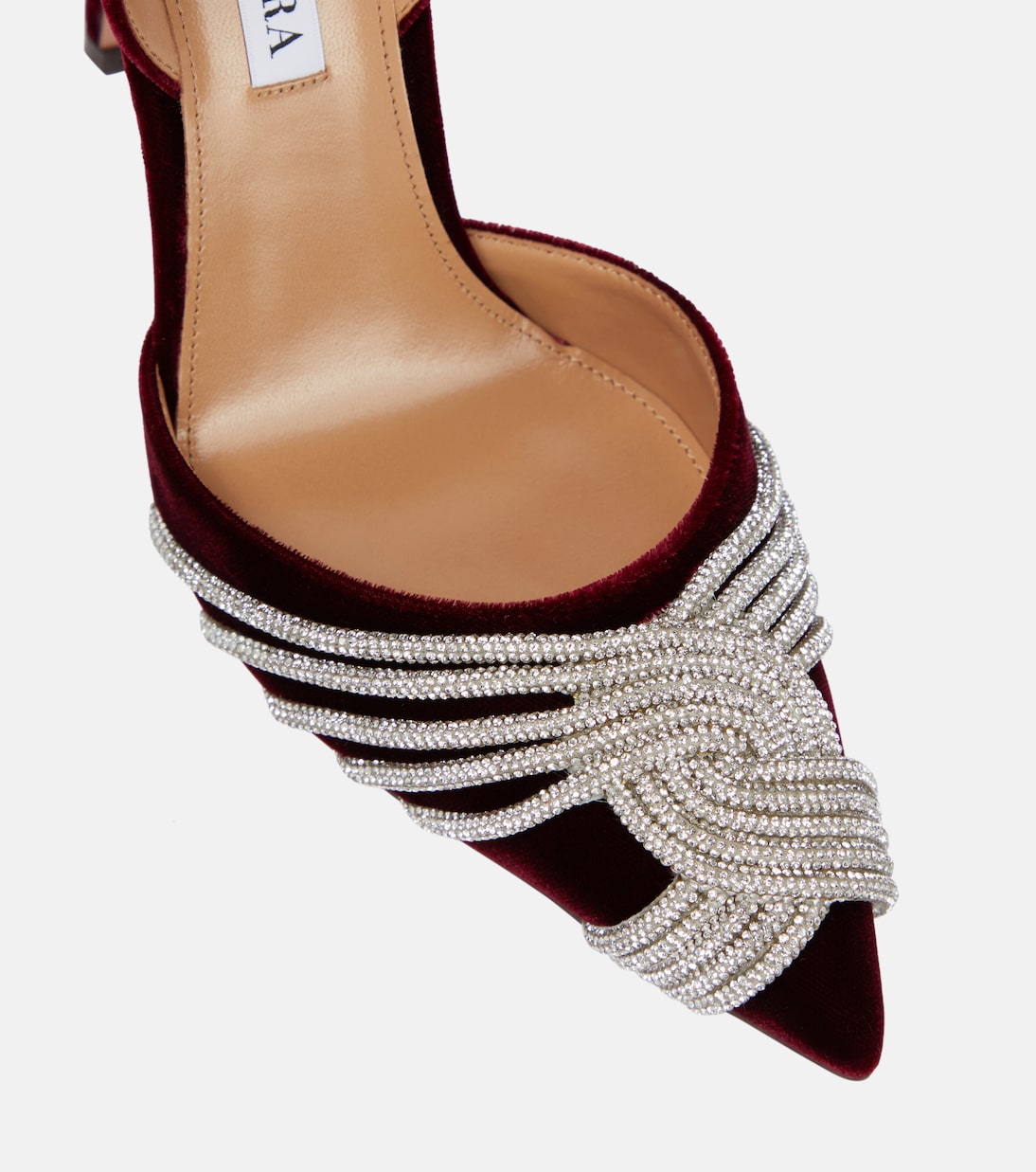 Salones destalonados Gatsby 105 | Aquazzura