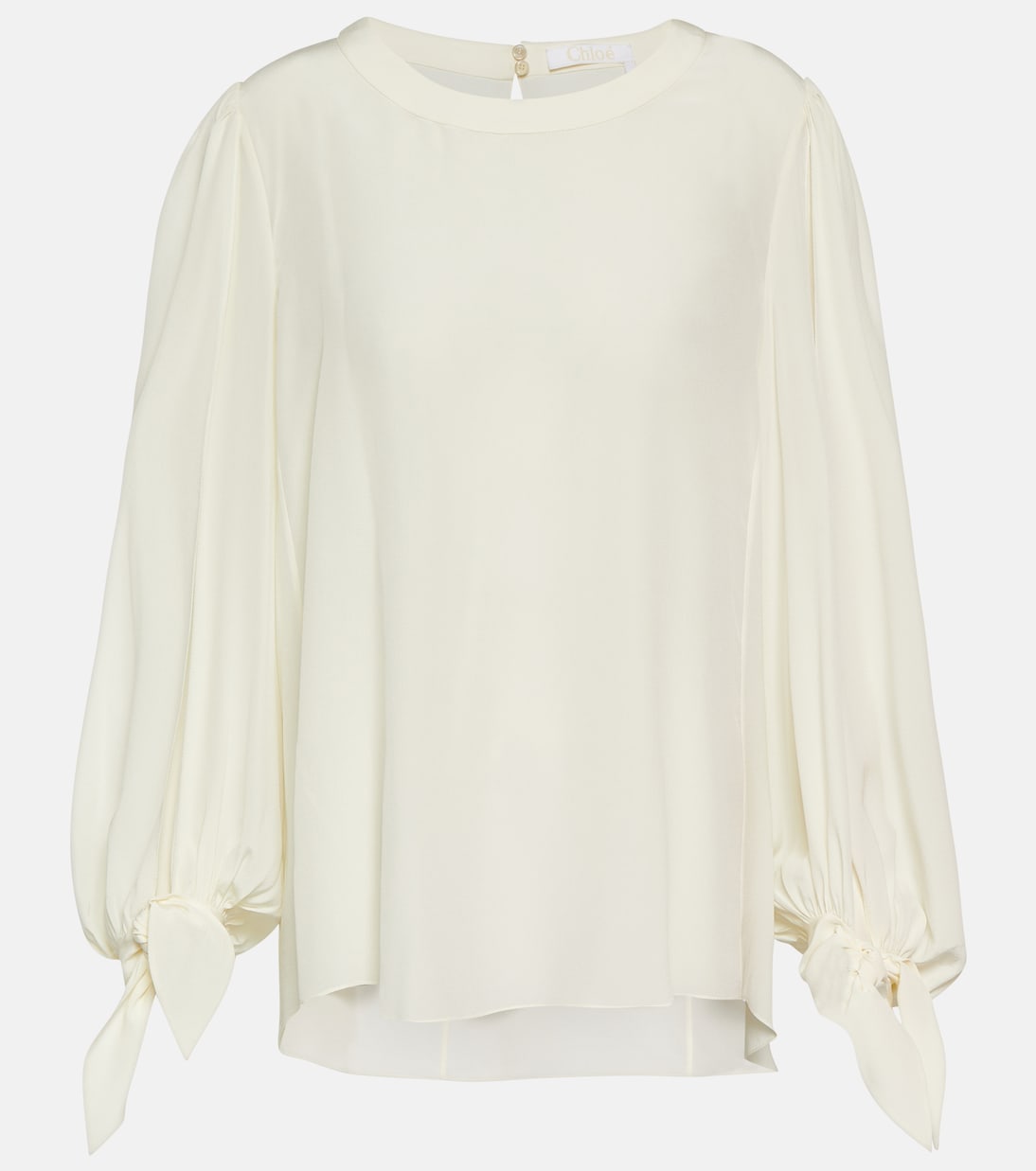 Blusa in crêpe de chine | Chloé