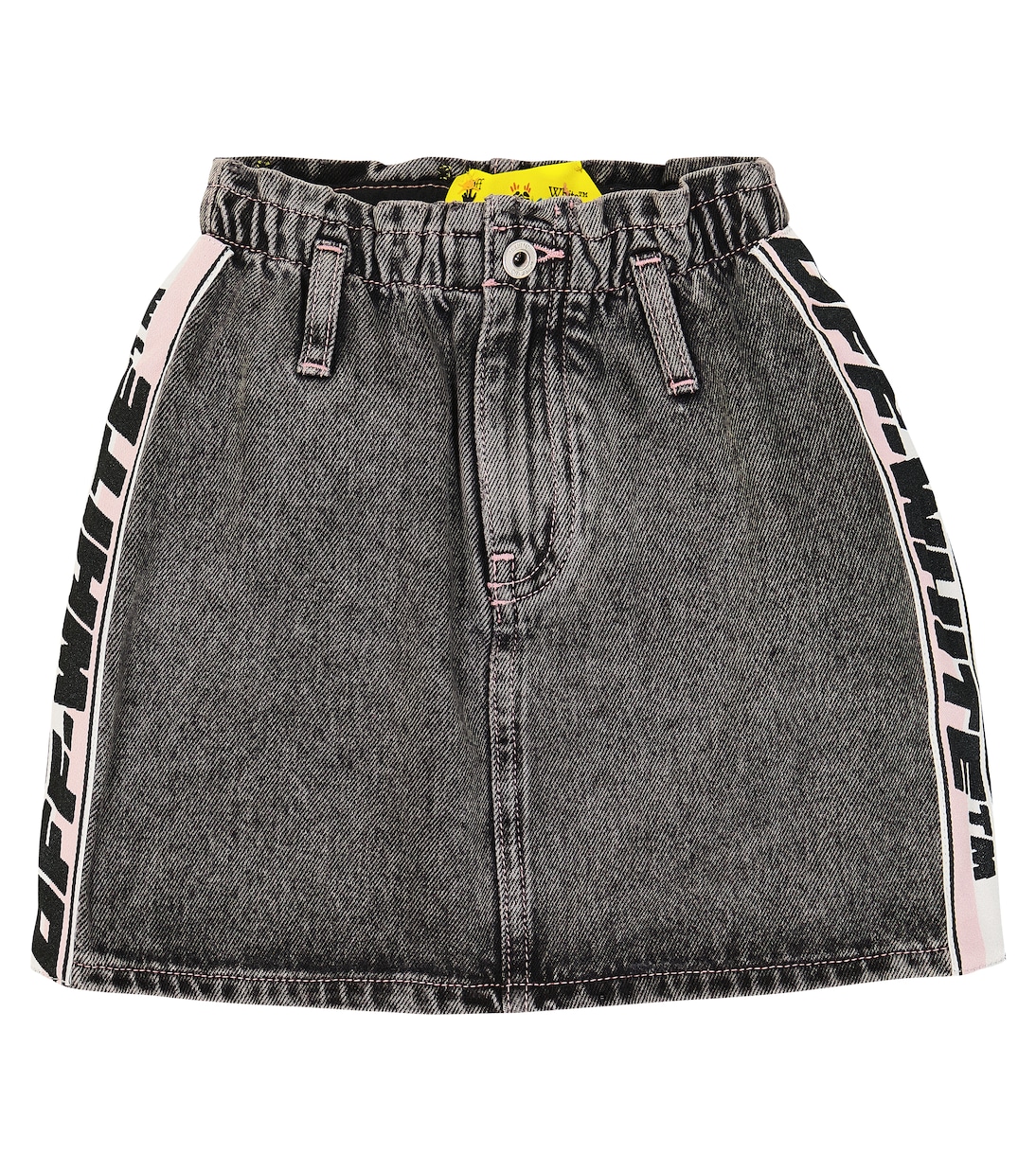 Jupe en jean à logo | Off-White Kids